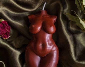 Nude Woman Candle Etsy