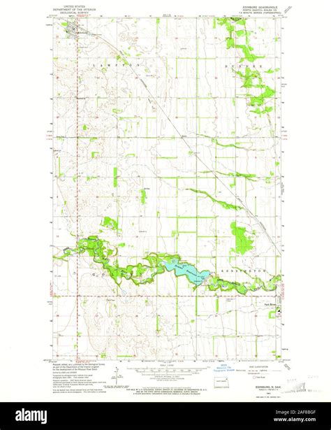 Map Of Edinburg North Dakota Hi Res Stock Photography And Images Alamy