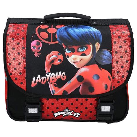 Cartable Ladybug Miraculous Secret Identity 38 CM Haut De Gamme