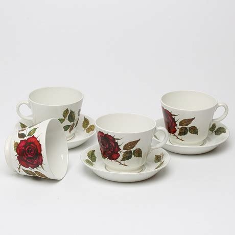 Anneli Qveflander Tea Cups Pieces Ruusu Arabia S Ceramics