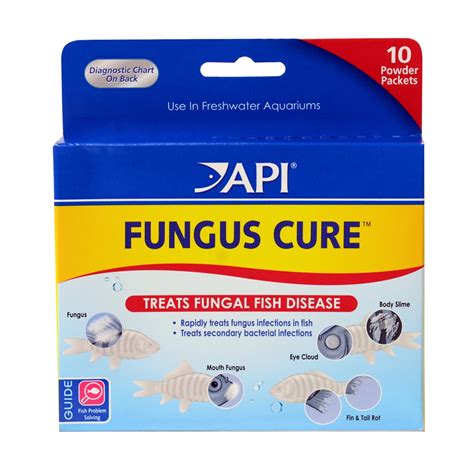 API Fungus , Freshwater Fish Powder Medication, 10-Count - Walmart.com