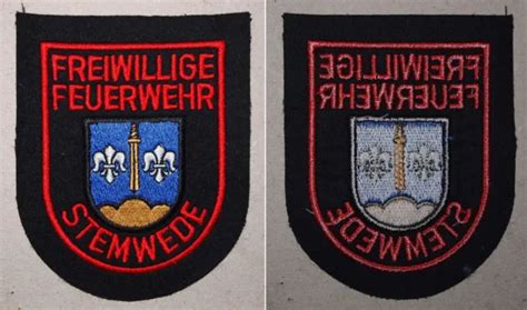 Rmel Abzeichen A Aufn Her Patch Freiwillige Feuerwehr Stemwede Eur