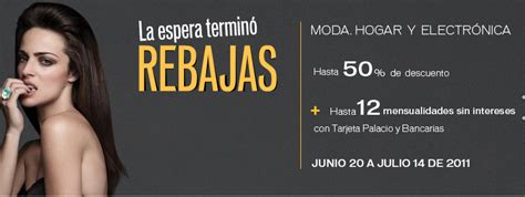 Palacio De Hierro Rebajas De Hasta El 50 Y Hasta 12 Meses Sin Intereses