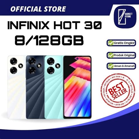 Jual INFINIX HOT 30 8 128GB RESMI Shopee Indonesia
