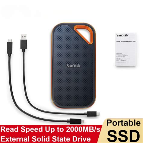 SanDisk Disco Duro Externo Extreme PRO Para Ordenador Port Til Unidad