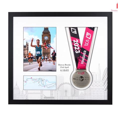 London Marathon Medal Display Frame Etsy