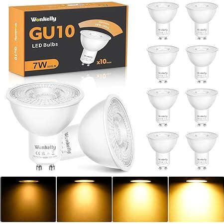 Ampoule Gu Led Dimmable Blanc Chaud K Lumens Spot W