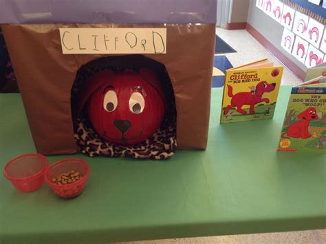 Clifford The Big Red Dog Dog Pumpkin Pumpkin Decorating Red Dog