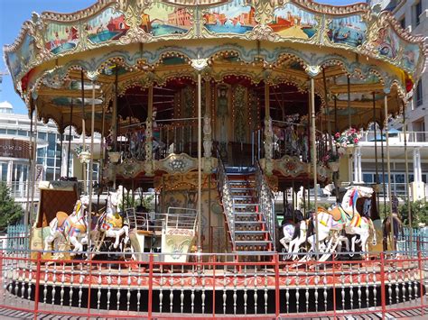 Carousel A Fairground Carousel At The Vanda Waterfront Ian Barbour