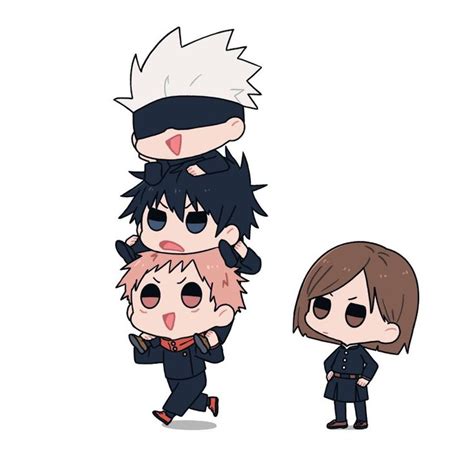 Jujutsukaisen Anime Chibi Cute Anime Chibi Kawaii Anime