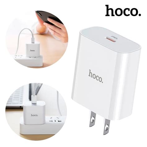 Cargador Tipo C De Carga R Pida De W Adaptador Hoco C Plus Hoco