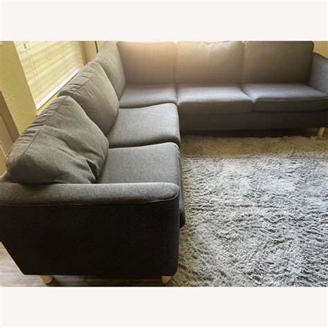 IKEA Dark Grey 4 Seat Sofa - AptDeco