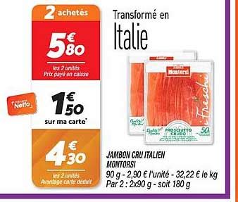 Promo Jambon Cru Cochonou Chez E Leclerc ICatalogue Fr