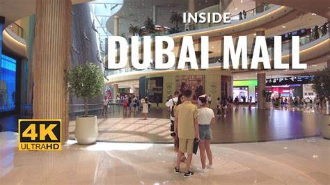 The Dubai Mall Walking Tour 4k Inside The 20 Billion Dollar Worlds