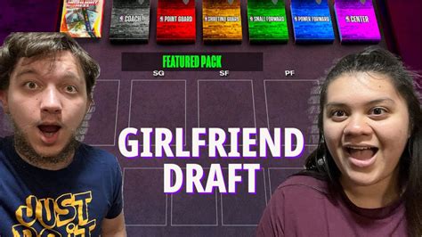 My Girlfriend Drafts My Team Nba 2k23 Myteam Draft Youtube