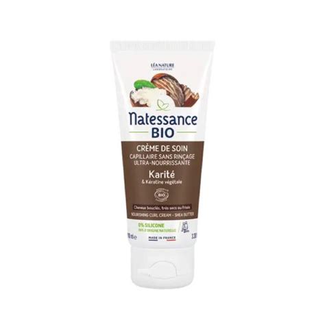 NATESSANCE Crème de soin karité bio 100ml Parapharmacie Pharmarket