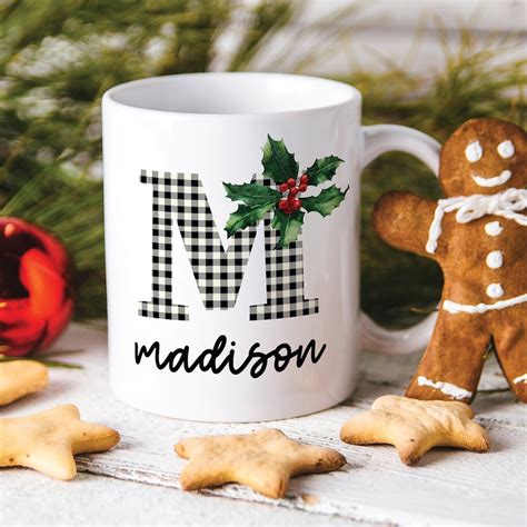 Christmas Mug Personalized Christmas Coffee Mug Custom Holiday Mug