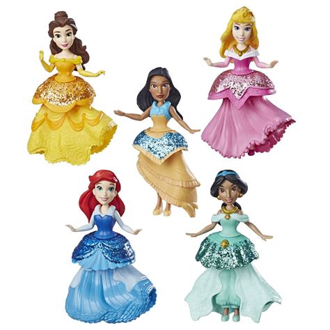 Disney Princess Small Doll Clips Wave 5 Set