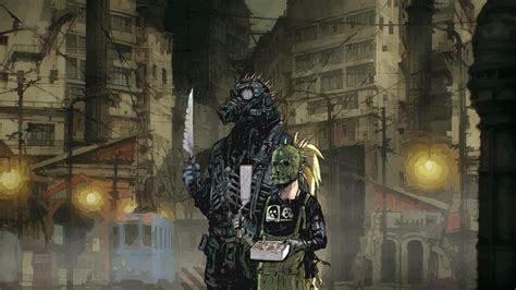 Anime Girls Dorohedoro Caiman Dorohedoro Nikaido Dorohedoro Gas Masks