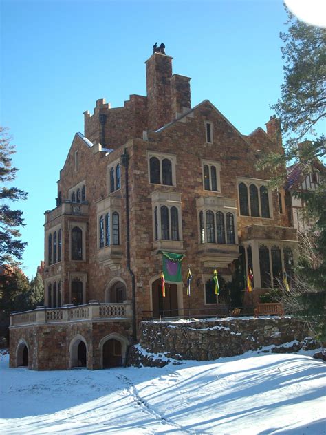 Glen Eyrie Castle in Colorado Springs, Colorado. I just took this on Thursday when we went for a ...