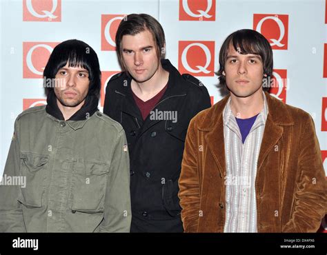 Ross Jarman Ryan Jarman And Gary Jarman Of The Cribs The Q Awards Held