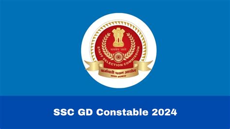 Ssc Gd Constable Application Window For Posts To Open From