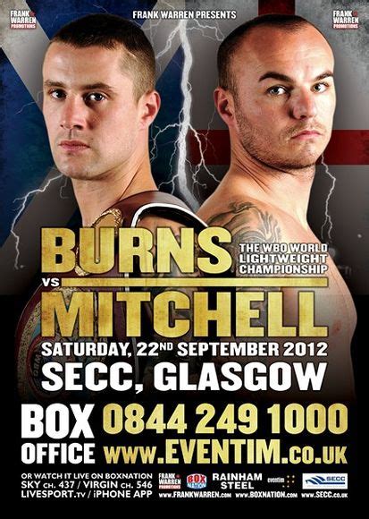 Ricky Burns vs. Kevin Mitchell - BoxRec