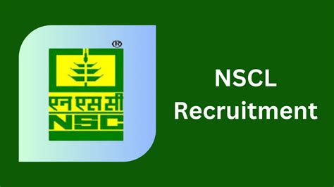 Nscl Recruitment 2024 Apply Online For Jobs Notification