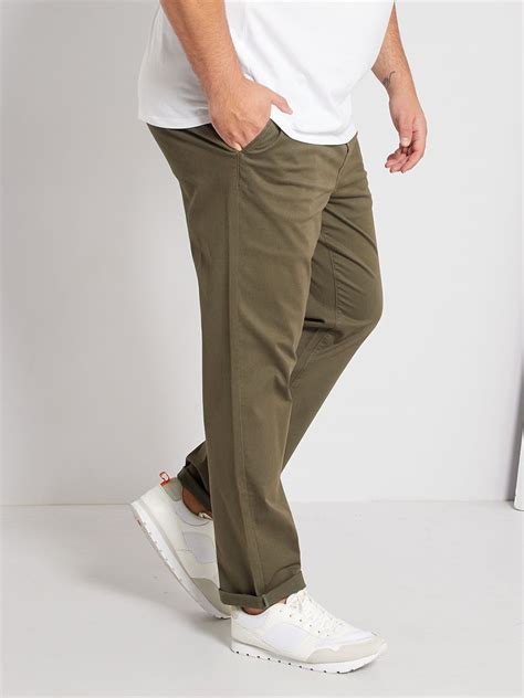 Chino Regular L Kaki Kiabi