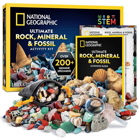 Buy National Geographicnational Geographic Rock Collection Box For Kids