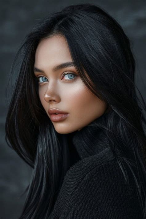 15 Stunning Jet Black Hair Color Ideas