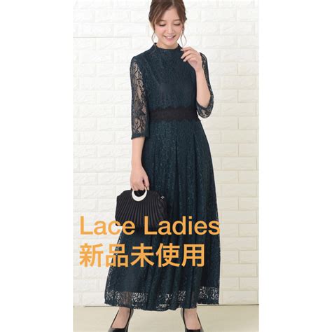 Lace Ladies 花柄総レースロング丈フレアワンピース･ドレスの通販 By Berrys Shop｜ラクマ