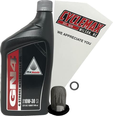 Amazon Cyclemax Standard W Oil Change Kit Fits