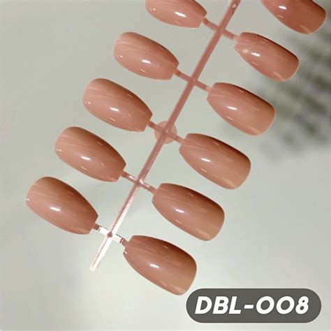 Jual Kuku Palsu Matte Doff Glossy Nude Pcs Fake Nail Manicure