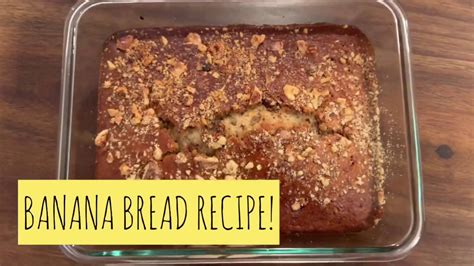 Banana Bread Recipe No Eggs Youtube