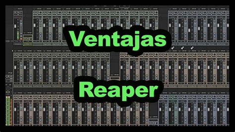 Ventajas de Reaper DAW Reaper en Español 2024