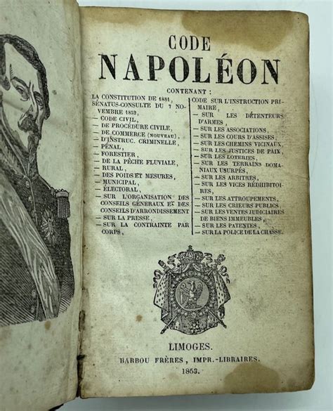 Napoleon - Code Napoleon - 1853 - Catawiki