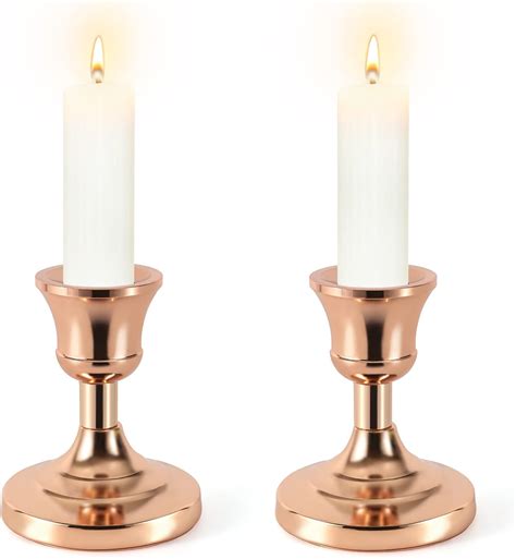 Amazon HUANGXIN Gold Candle Holder Metal Candlestick Holders For