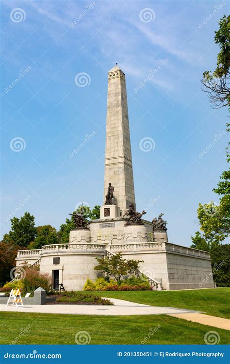 Lincoln s Tomb stock image. Image of illinois, cemetery - 201350451