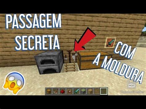 COMO FAZER UMA PASSAGEM SECRETA MOLDURA YouTube