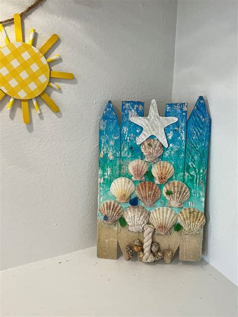 Ombre Seashell Christmas Tree Manda Panda Projects