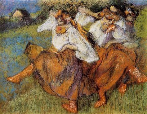 Russian Dancers C 1899 Edgar Degas WikiArt Org