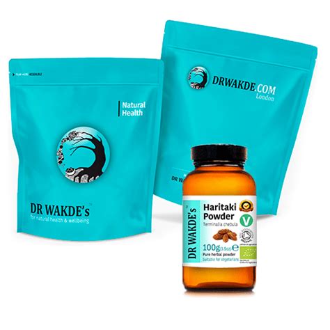 Dr Wakde S Bio Haritaki Pulver Hirda Terminalia Chebula Pure Raw