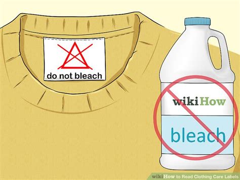 How To Read Clothing Care Labels 15 Steps With Pictures