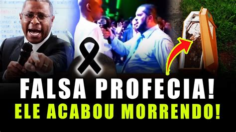 Luto E A Falsa Profecia De Cura Pr Osiel Gomes Youtube