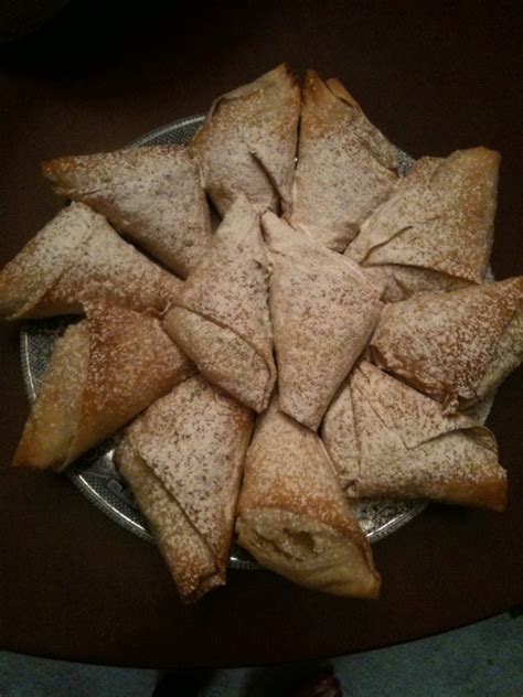 Apple Turnovers Using Phyllo Dough