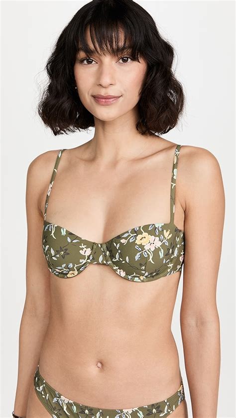 Tory Burch Printed Underwire Bikini Top Shopbop