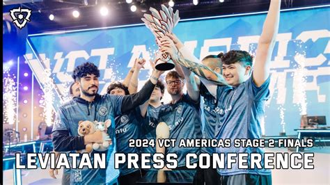 Leviatan Press Conference G2 Vs LEV 2024 VCT Americas Season