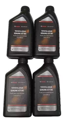 Aceite Transmision Automatica Toyota Original Atf Ws 4 Botes Envío gratis