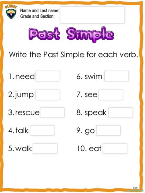 5th Grade Grammar 4 1 Pract Act Interactive Worksheet Topworksheets